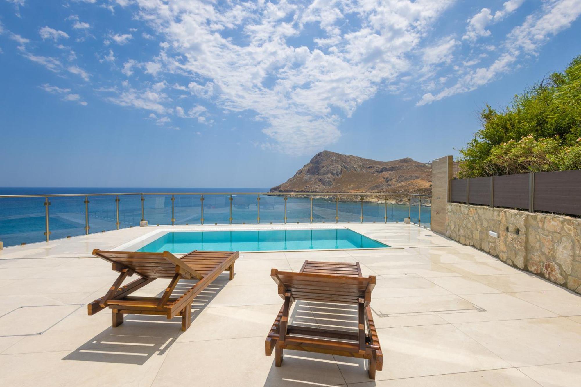 Villa Pava-Sea View Brand New 2024 Villa Архангелос Экстерьер фото