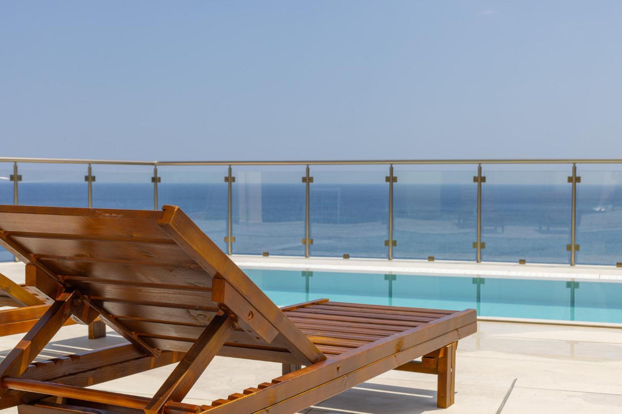 Villa Pava-Sea View Brand New 2024 Villa Архангелос Экстерьер фото