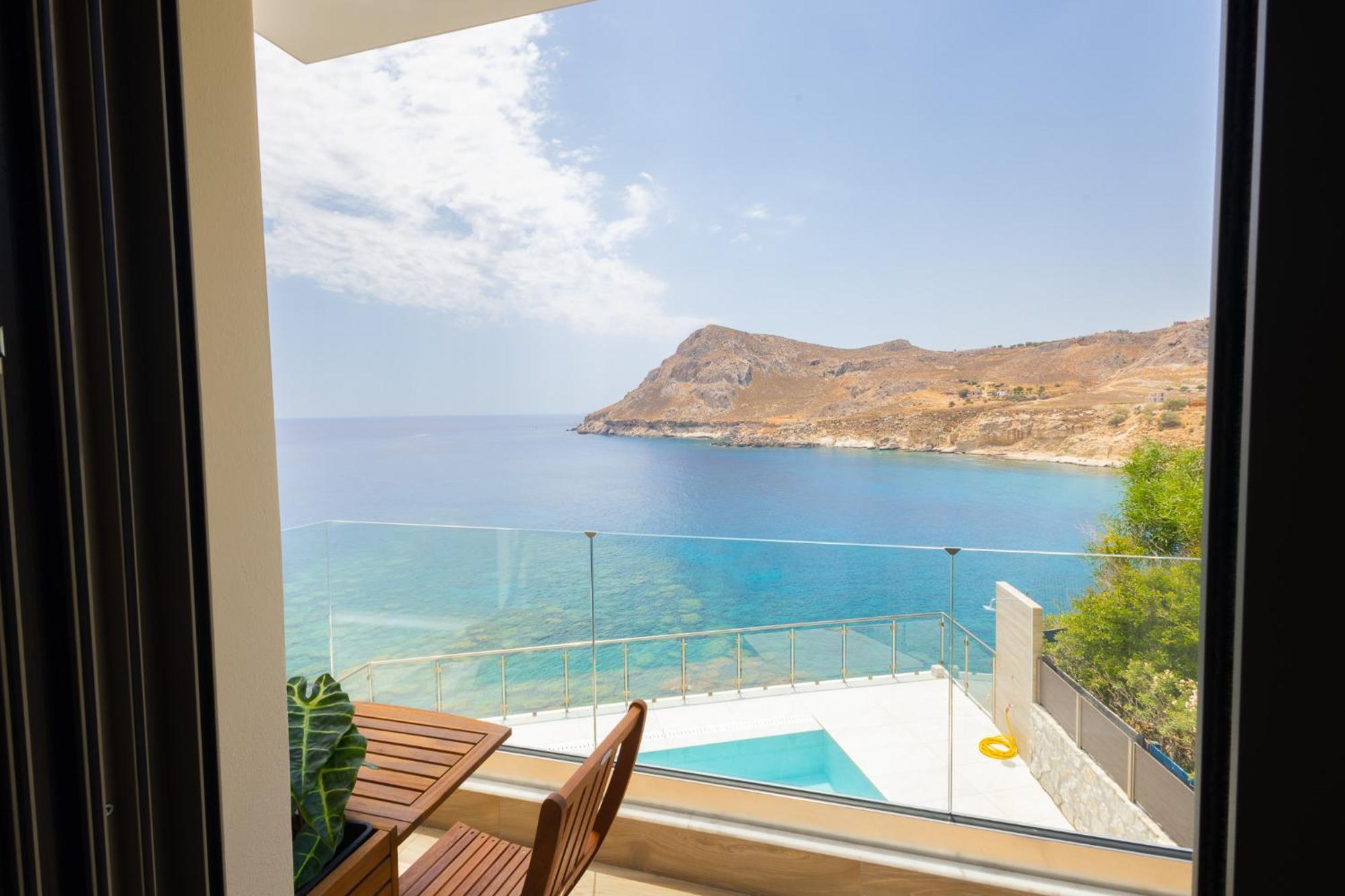 Villa Pava-Sea View Brand New 2024 Villa Архангелос Экстерьер фото