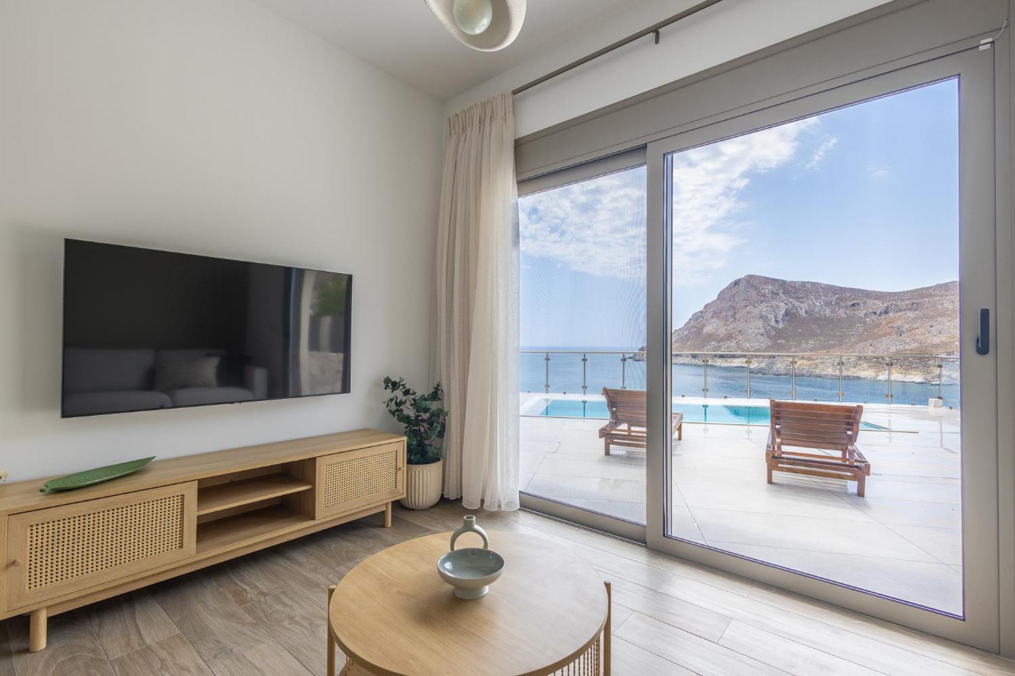 Villa Pava-Sea View Brand New 2024 Villa Архангелос Экстерьер фото