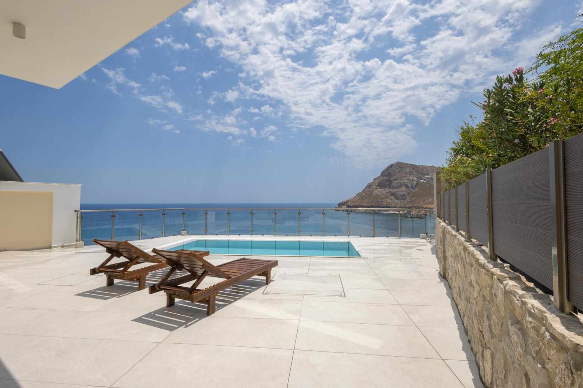 Villa Pava-Sea View Brand New 2024 Villa Архангелос Экстерьер фото