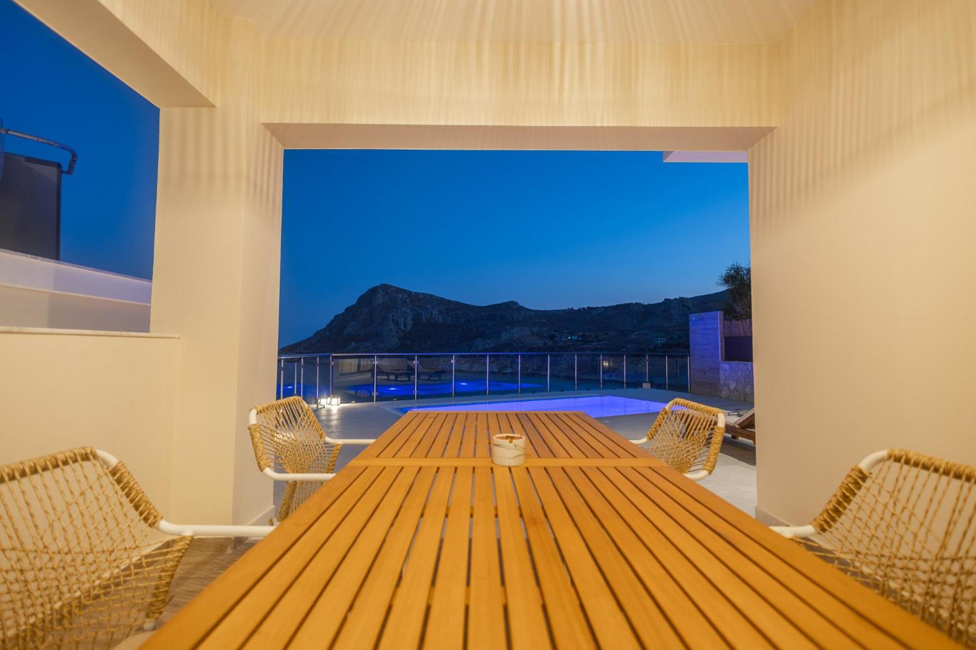 Villa Pava-Sea View Brand New 2024 Villa Архангелос Экстерьер фото