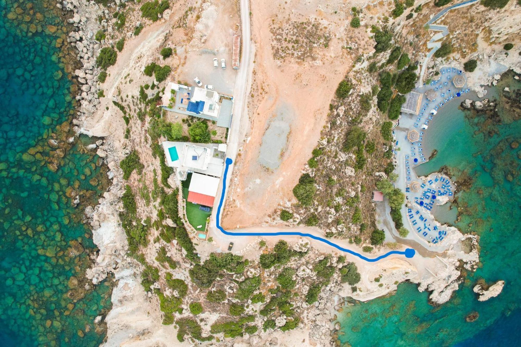 Villa Pava-Sea View Brand New 2024 Villa Архангелос Экстерьер фото